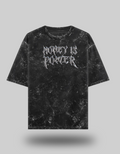 Money is Power Oversized T-Shirt | Wakhre